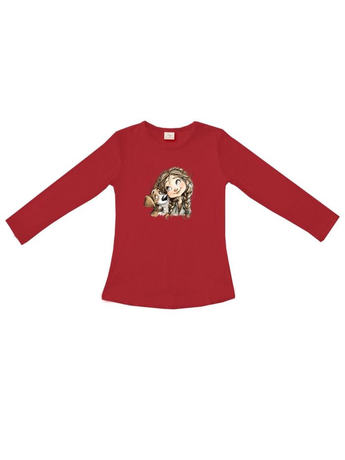 Girls' long-sleeved T-shirt FRIENDS