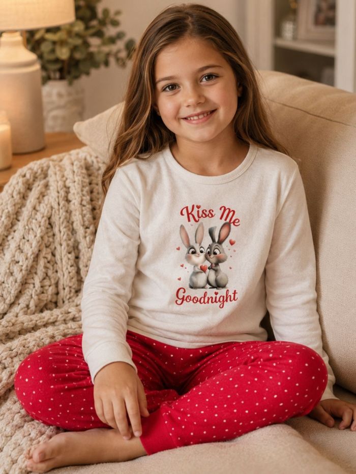 Girls' pajamas BUNNY LOVE