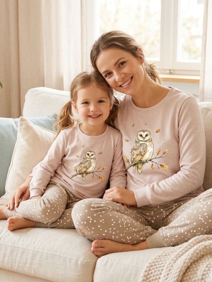 Girls' pajamas CUTE OWL