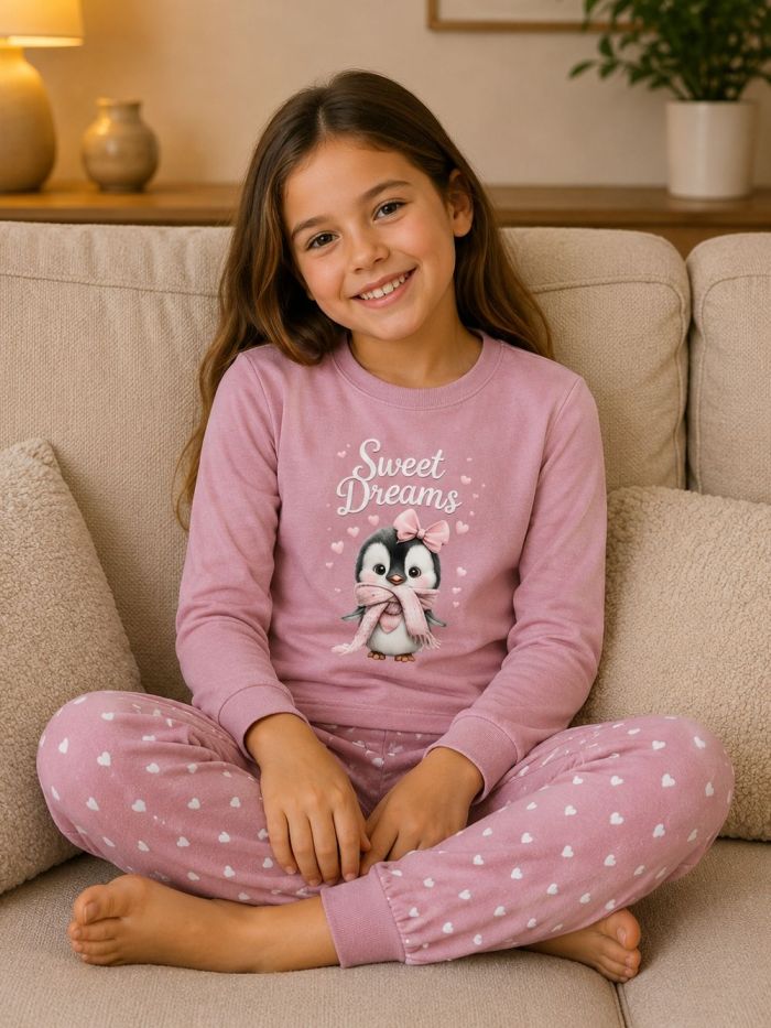 Girls' pajamas CUTE PENGUIN