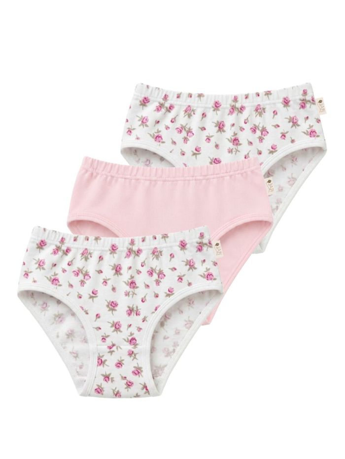 Girls' panties PRINT 3pc