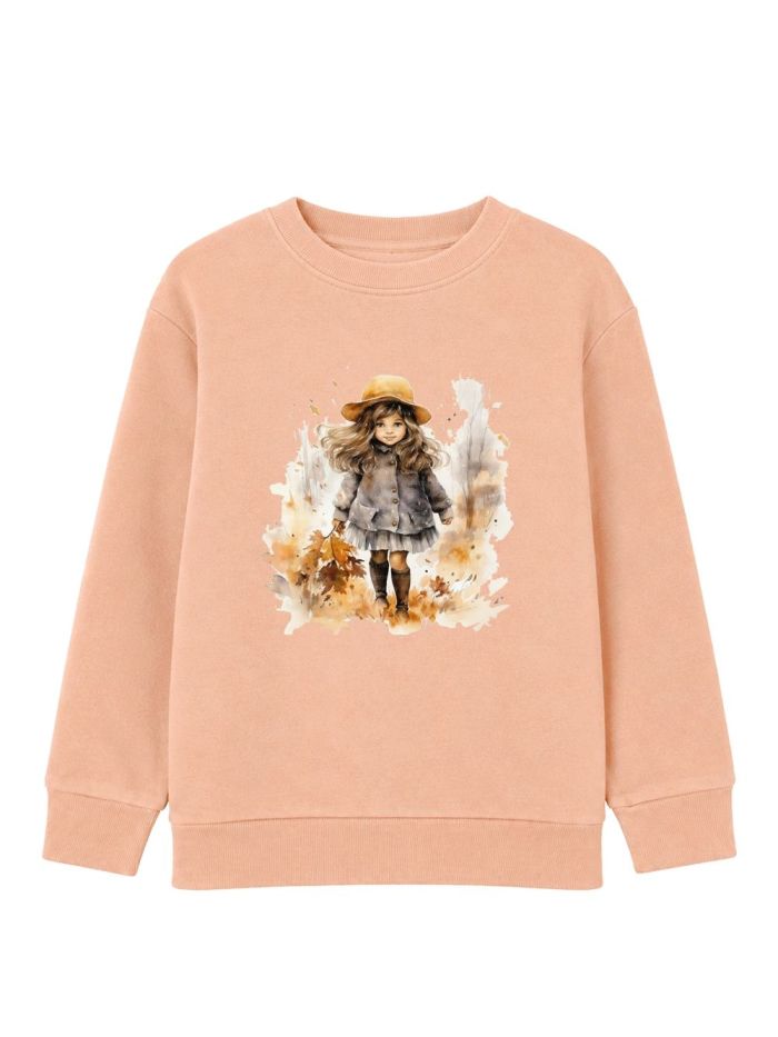 Girls' sweatshirt  AUTUMN TIME