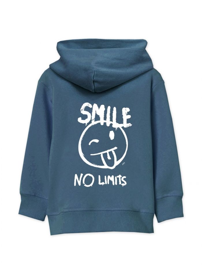 Detská mikina s kapucňou SMILE