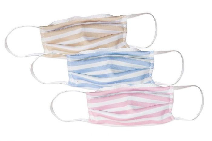 Kids cotton face mask Coarse strip