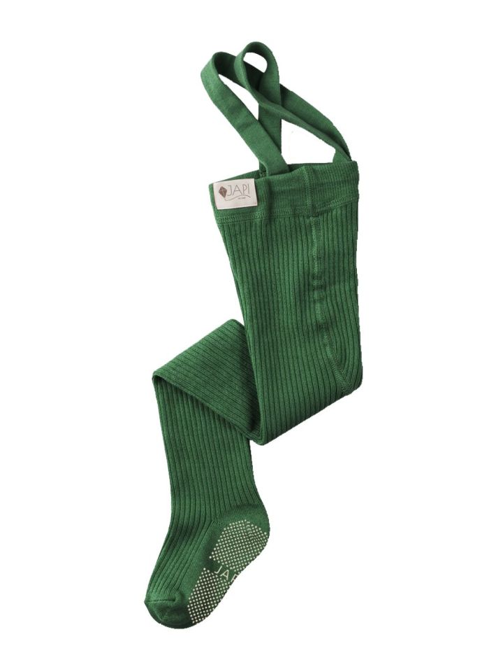 Kid's tights with braces anti-slip RIB SLIM 2