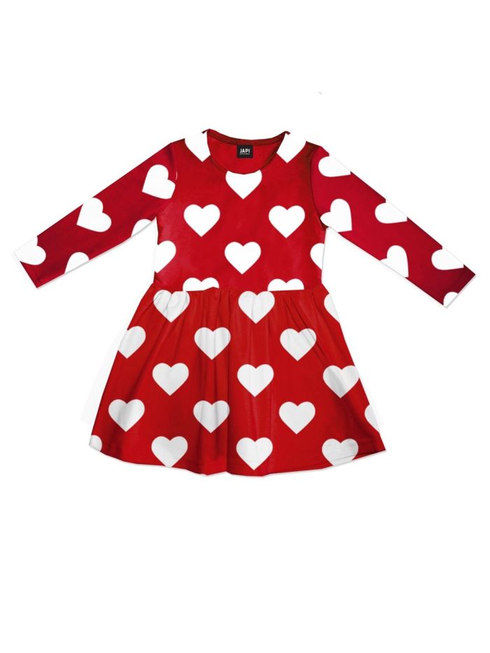 Long-sleeved dress VALENTINE