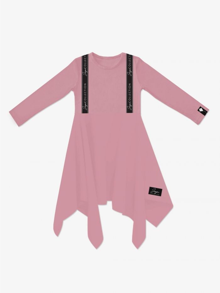Long-sleeved girl's dress Horse