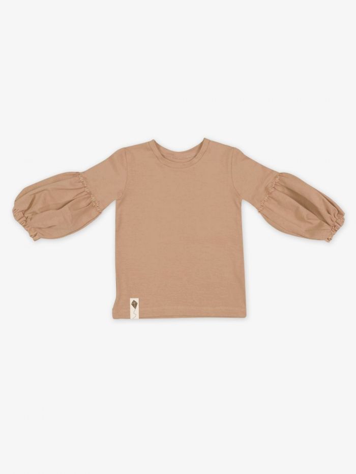 Long-sleeved T-shirt CUPCAKE print