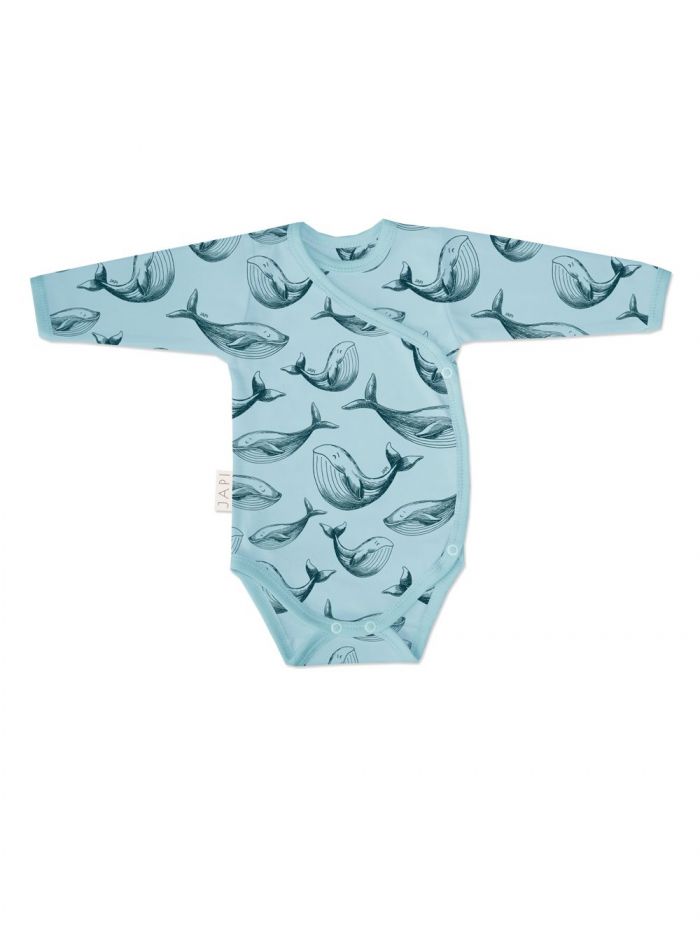 Prekladané body s veľrybami