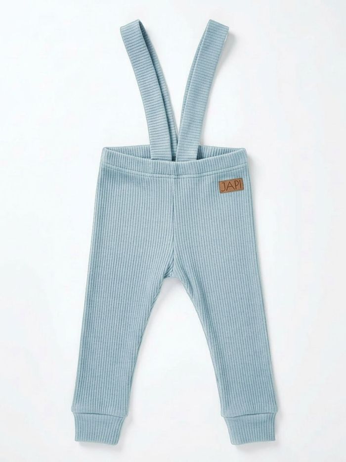 Pants with braces NATURAL