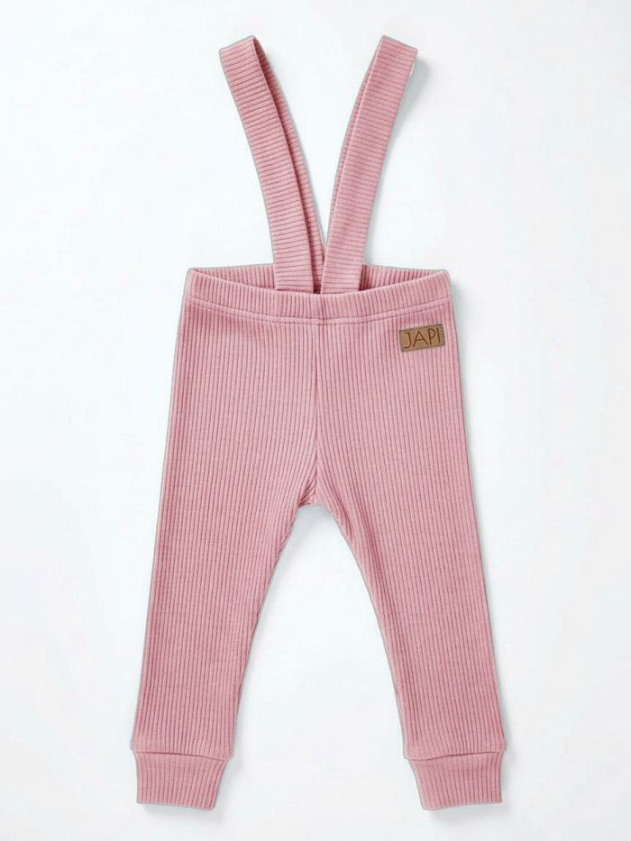 Pants with braces NATURAL