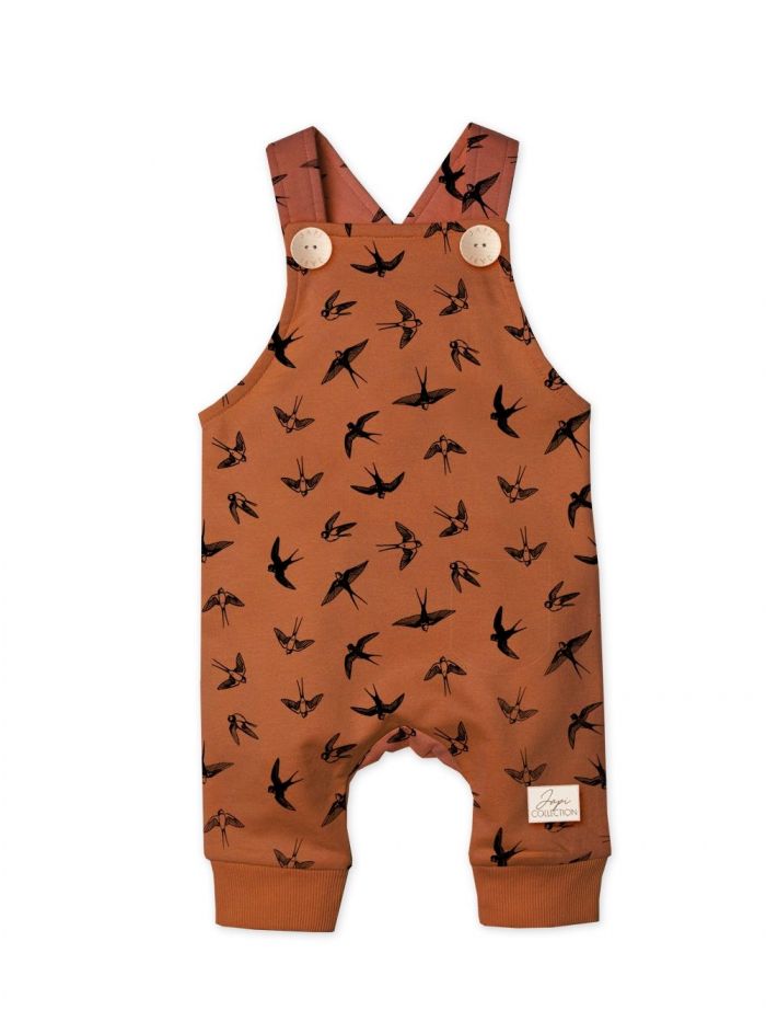 Pants with braces SWALLOWS