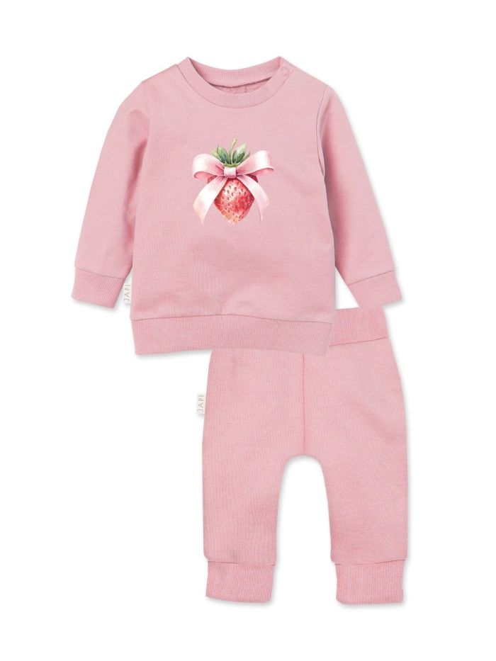 Pullover + Trousers SWEET STRAWBERRY