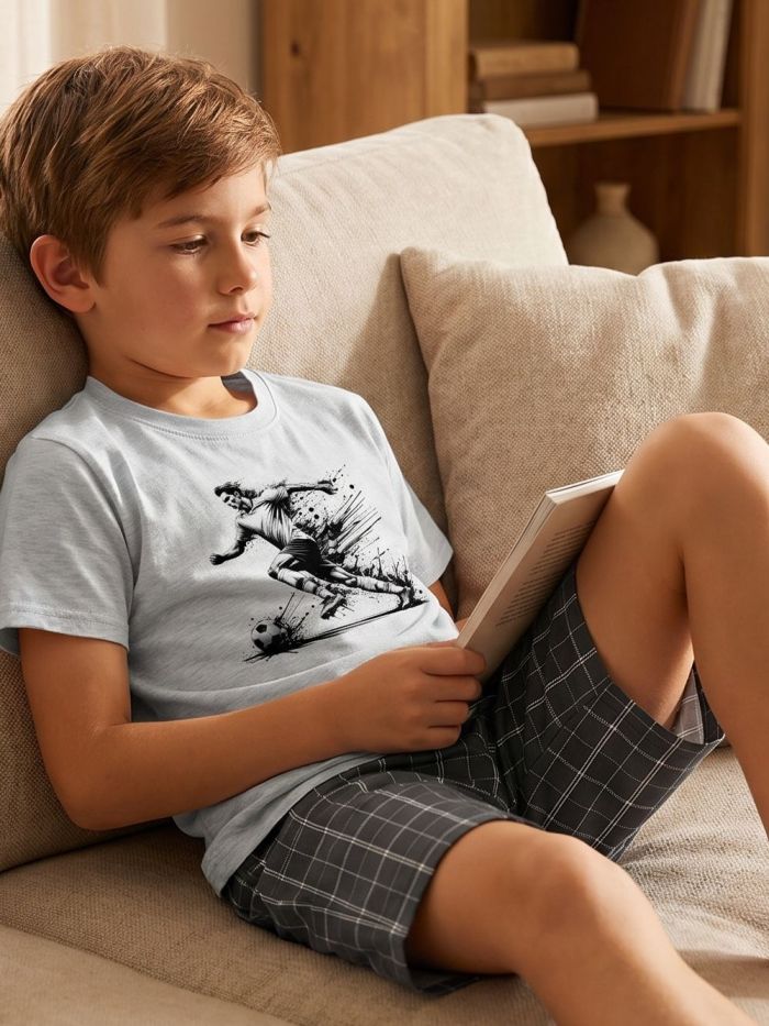 Pyjamas ATTACK with short sleeves