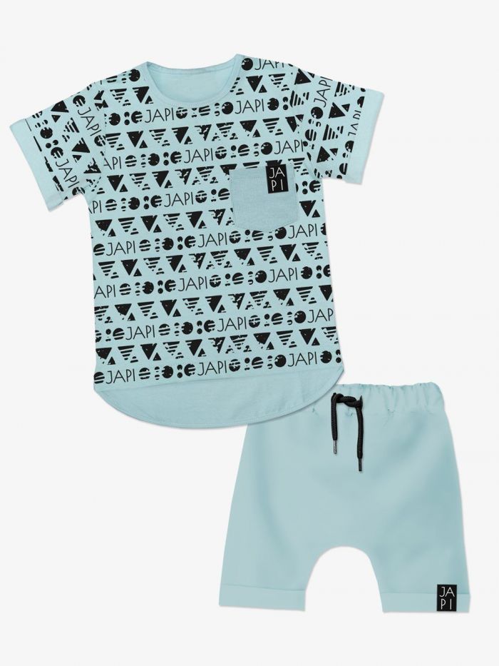 Set of T-shirt and shorts Triangle