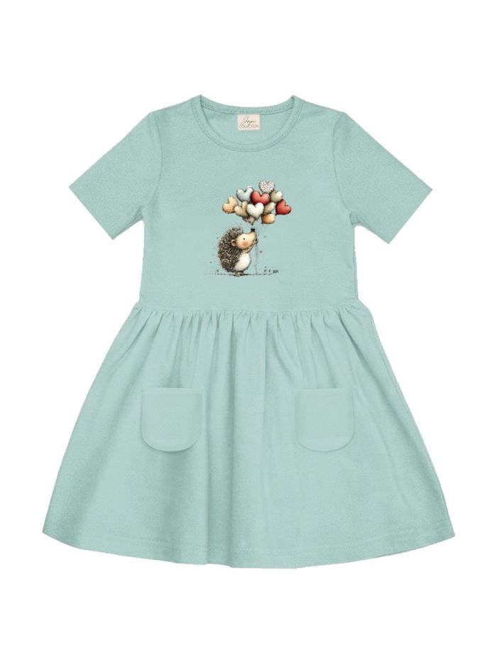 Short-sleeved dress BALLOONS