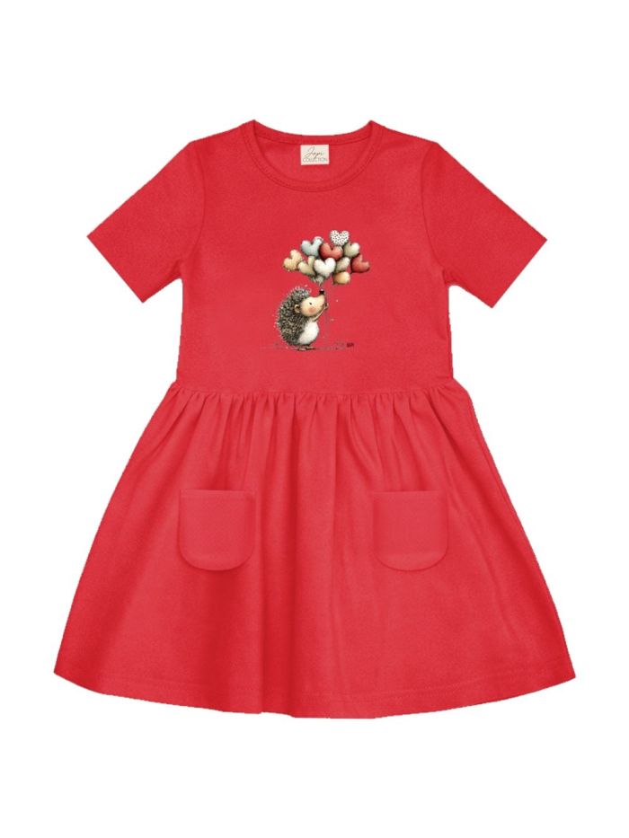 Short-sleeved dress BALLOONS