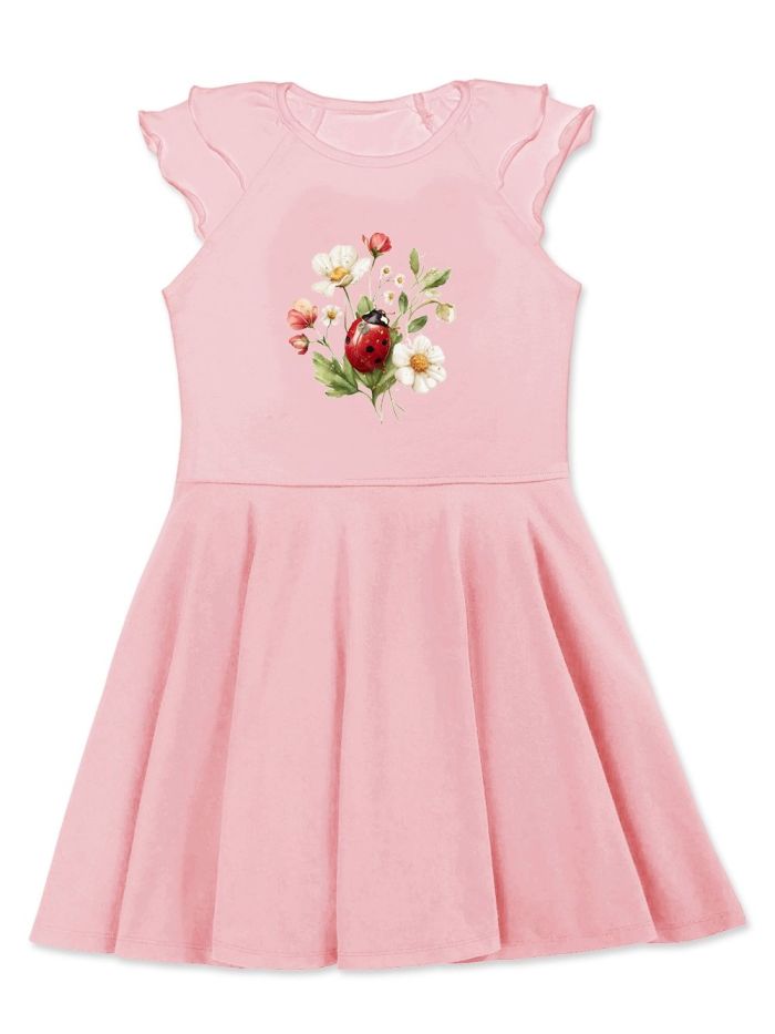 Short-sleeved dress  LADY BIRDS
