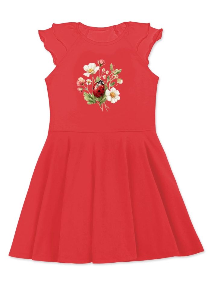 Short-sleeved dress  LADY BIRDS