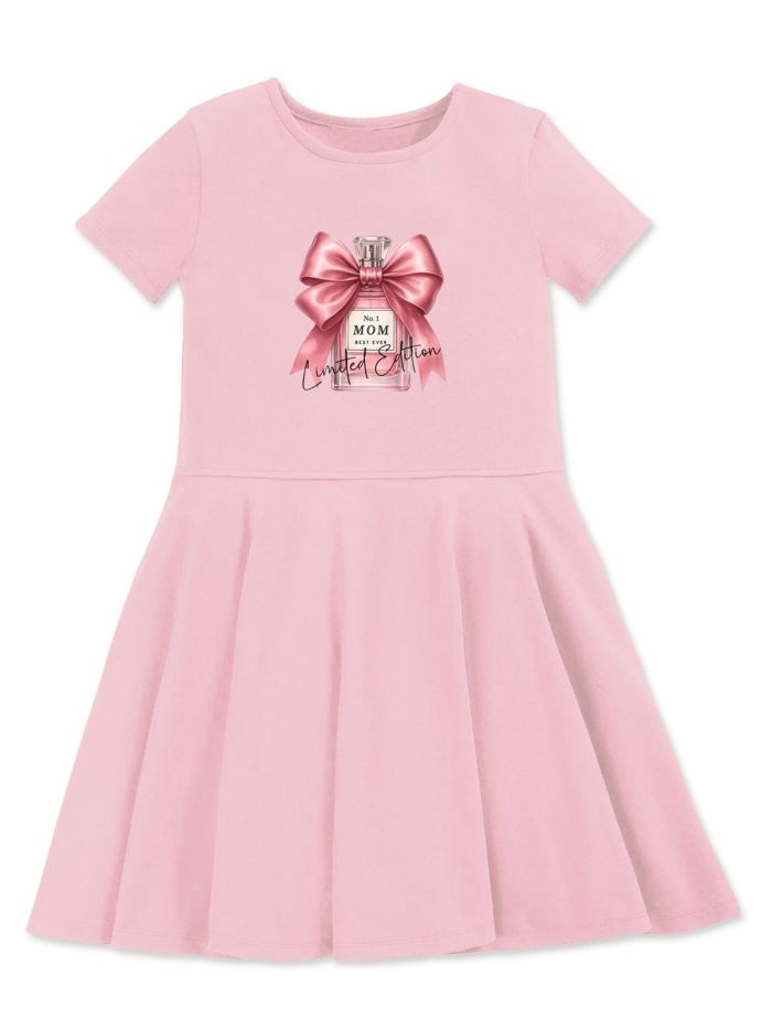 Short-sleeved dress PARFUME