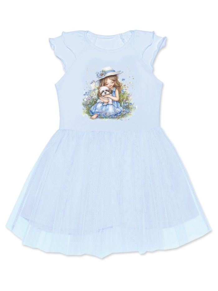 Short-sleeved dress SUMMER MOMENTS