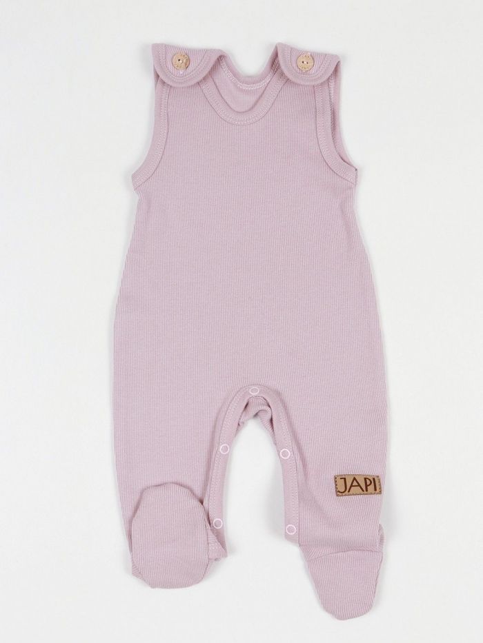 Sleeveless footie BASIC GIRL