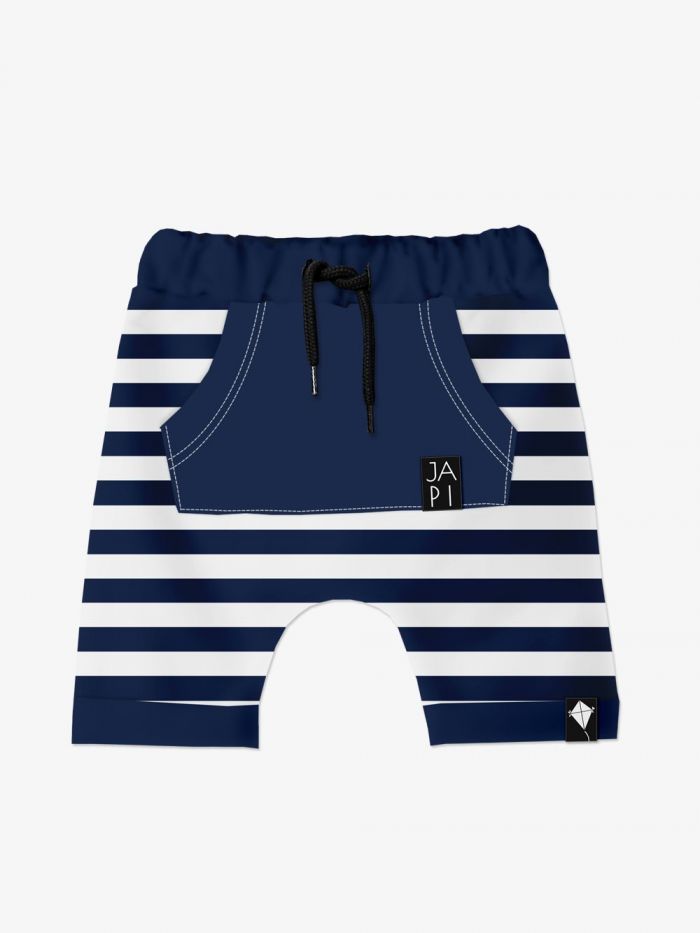 Striped shorts Whale
