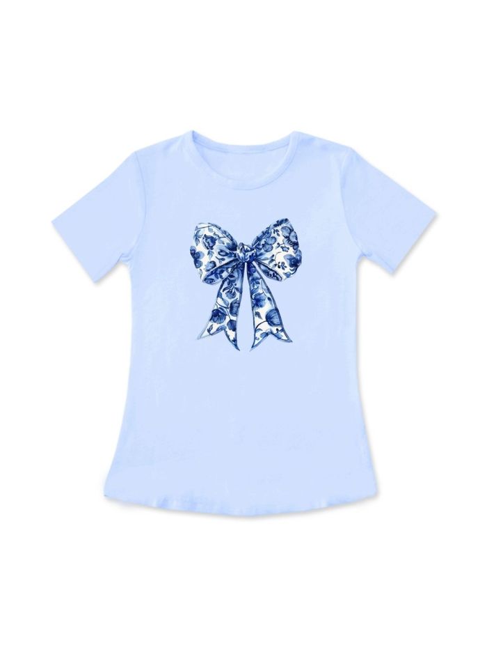 T-shirt with short sleeves CHIC in BLUE
