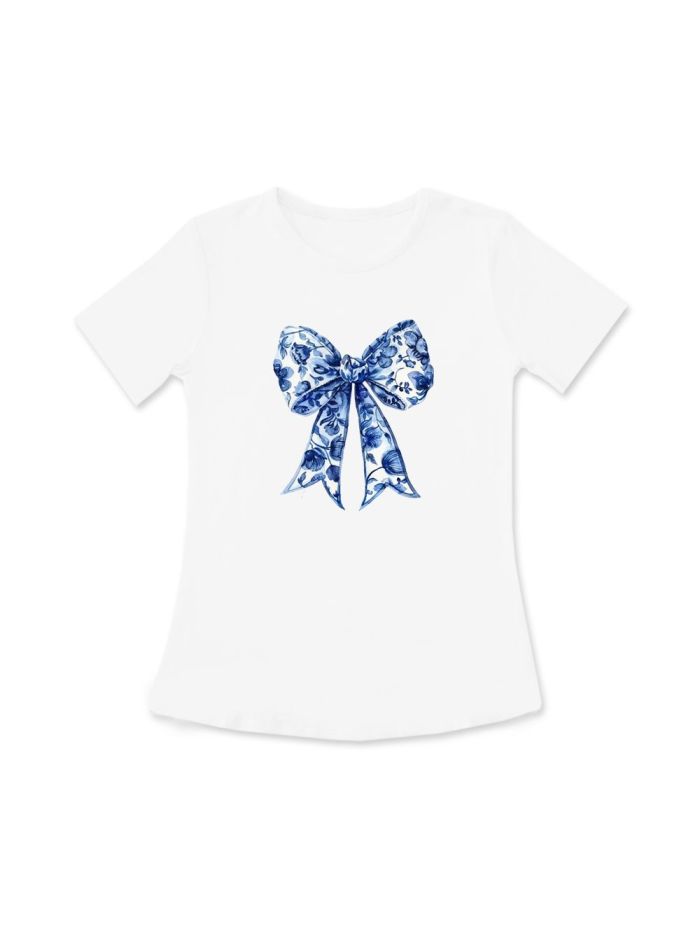 T-shirt with short sleeves CHIC in BLUE