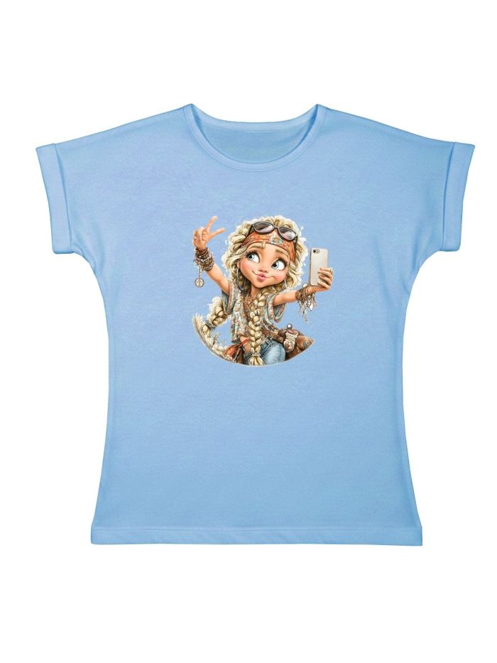 T-shirt with short sleeves SPIRIT SELFIE