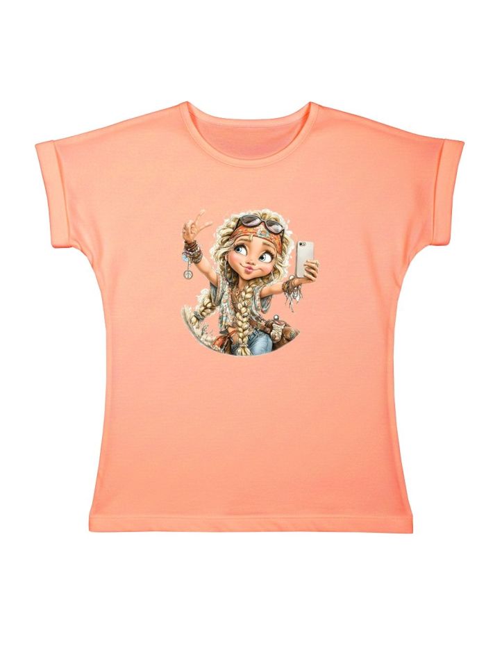 T-shirt with short sleeves SPIRIT SELFIE