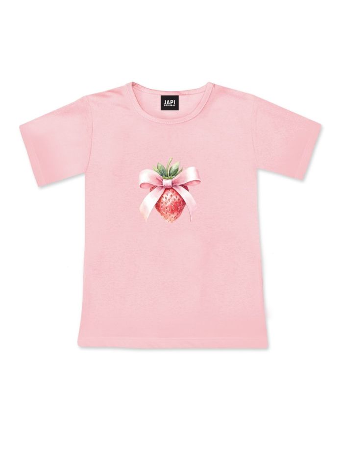 T-shirt with short sleeves SWEET STRAWBERRY