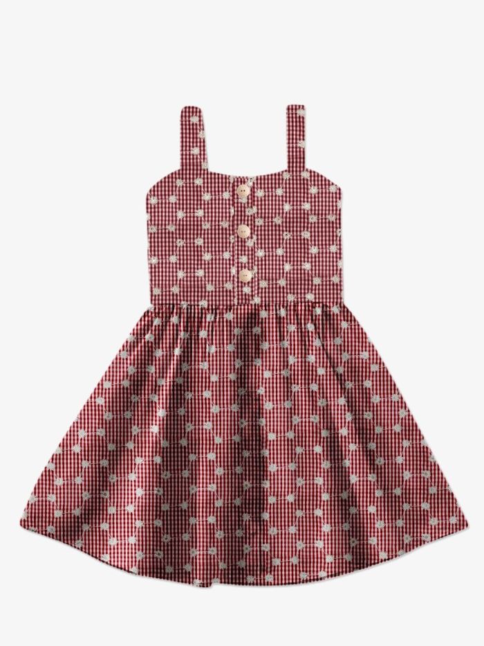 Women's dress with straps MEADOW
