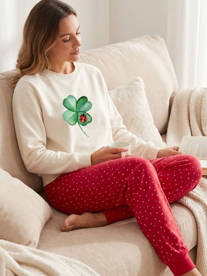 Women's pyjamas FOR LUCK long sleeves