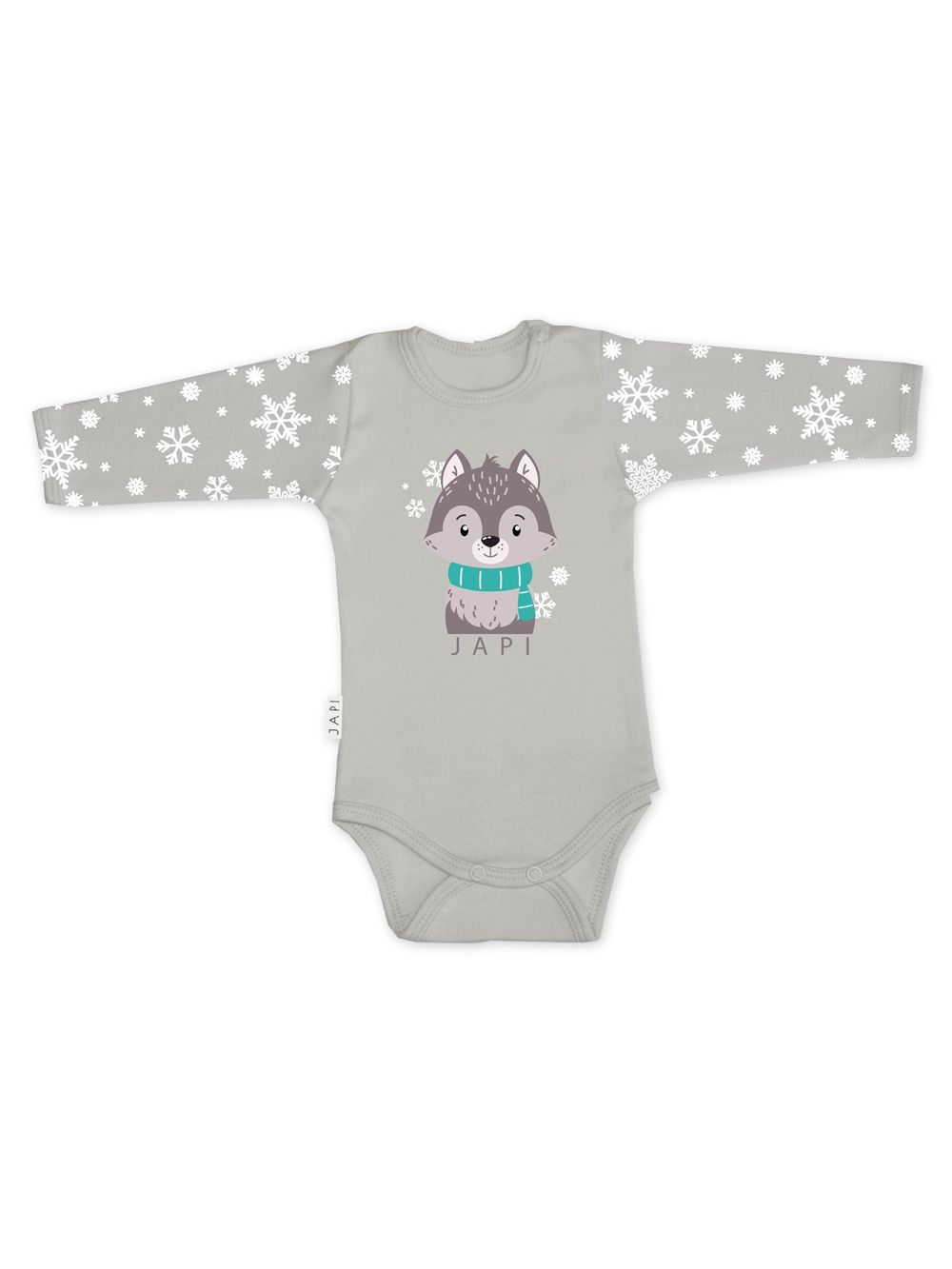 Long-sleeved bodysuit 1C BABY WOLF