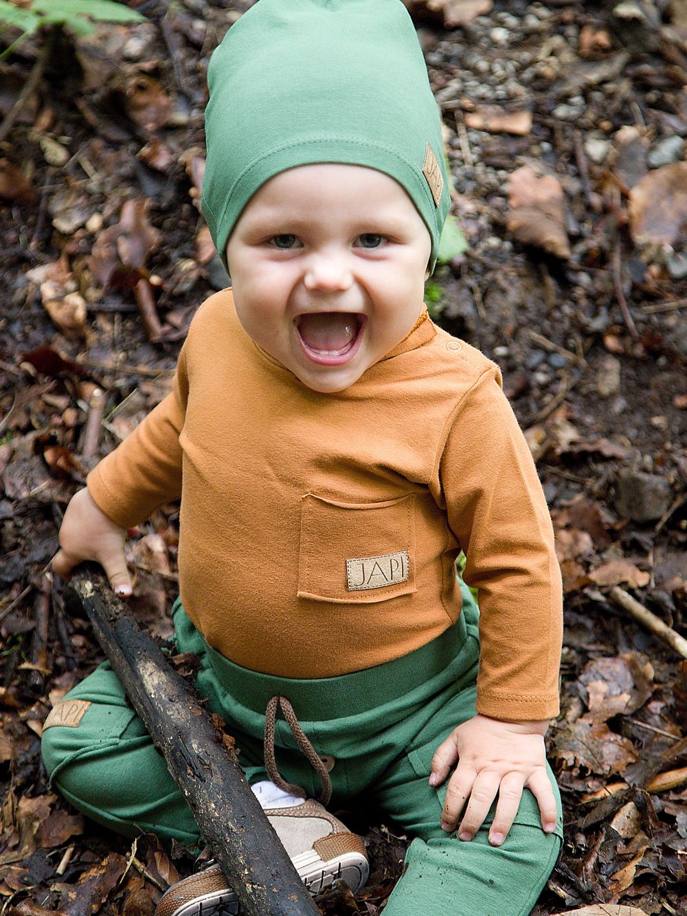 Detské body s dlhým rukávom 