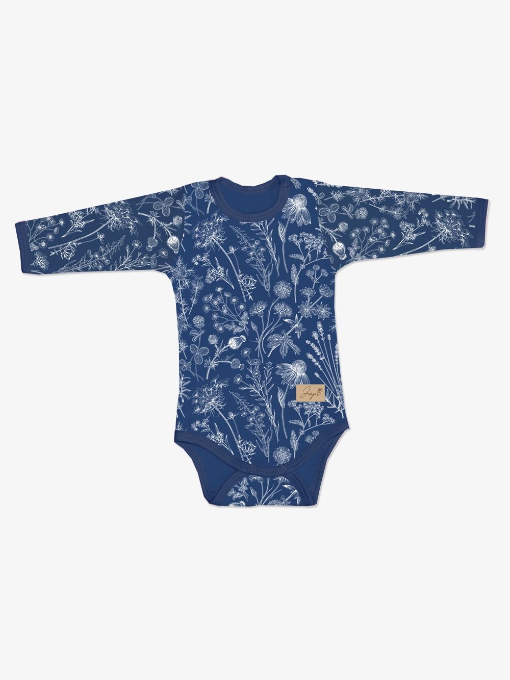 Long-sleeved bodysuit HERBARIUM