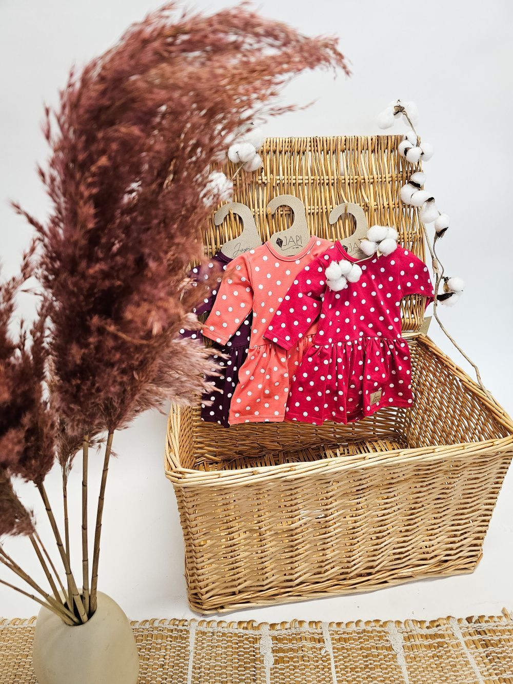 Long-sleeved dress bodysuit DOTS