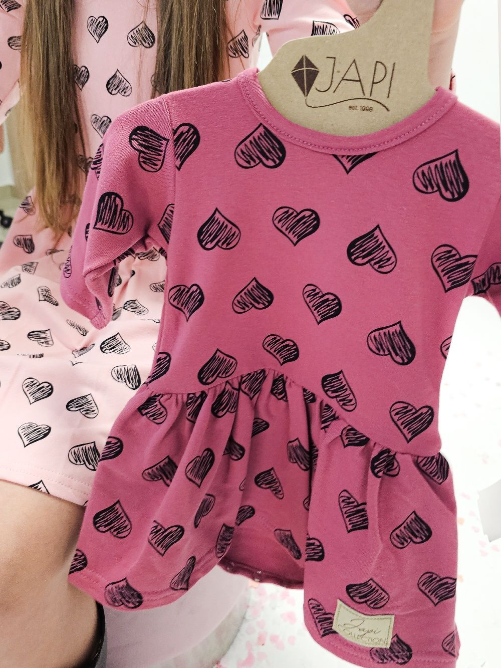 Long-sleeved dress bodysuit ROMANTIC