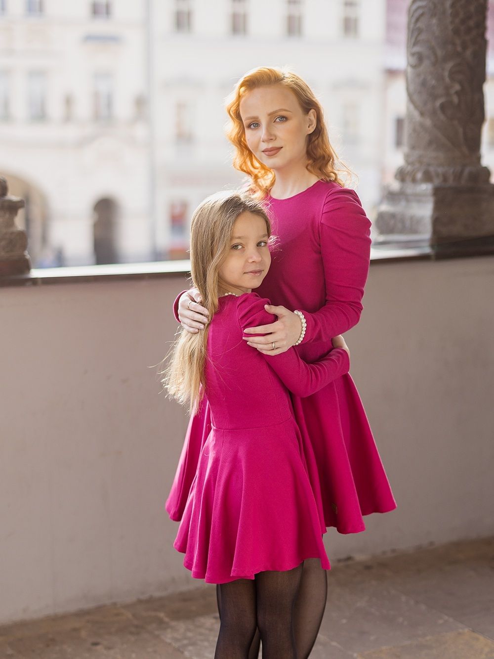 Long-sleeved dress HARMONY