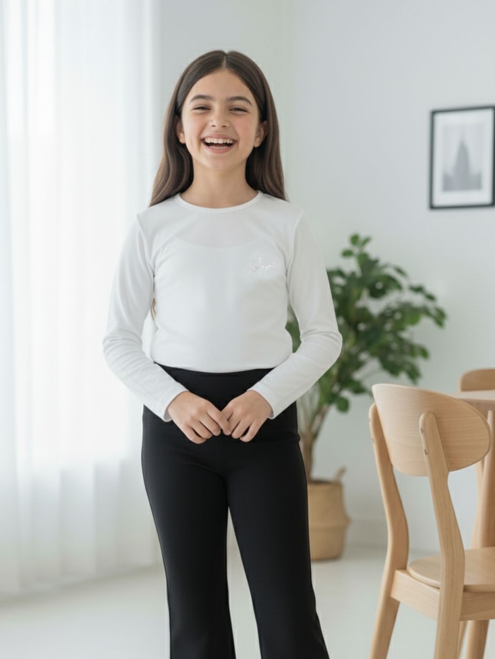 Long-sleeved T-shirt 1F SHINE