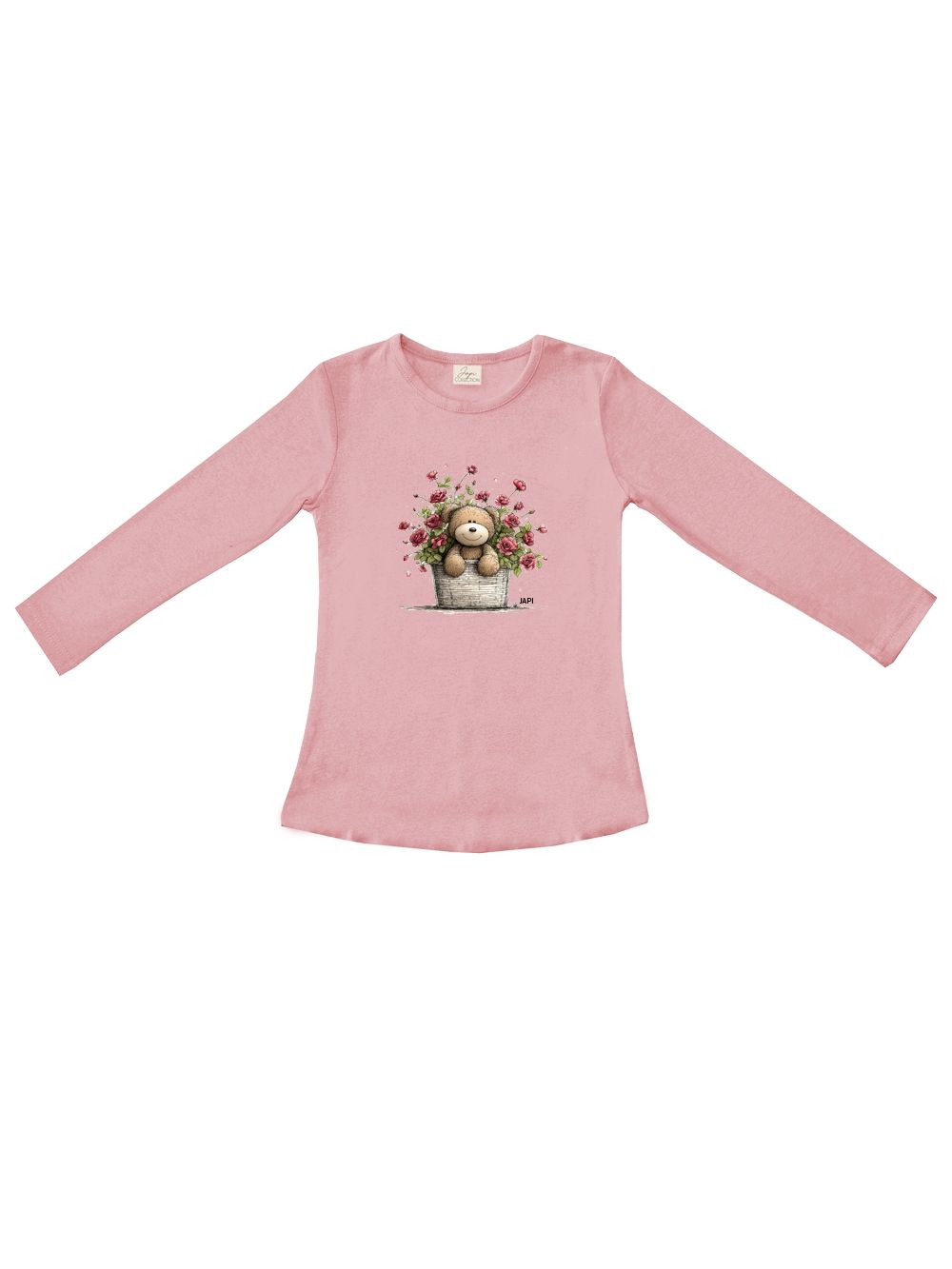 Long-sleeved T-shirt BLOOM TEDDY