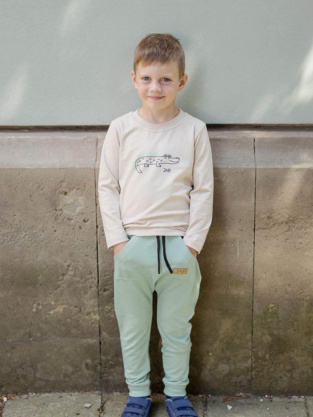 Long-sleeved T-shirt CROCODILE