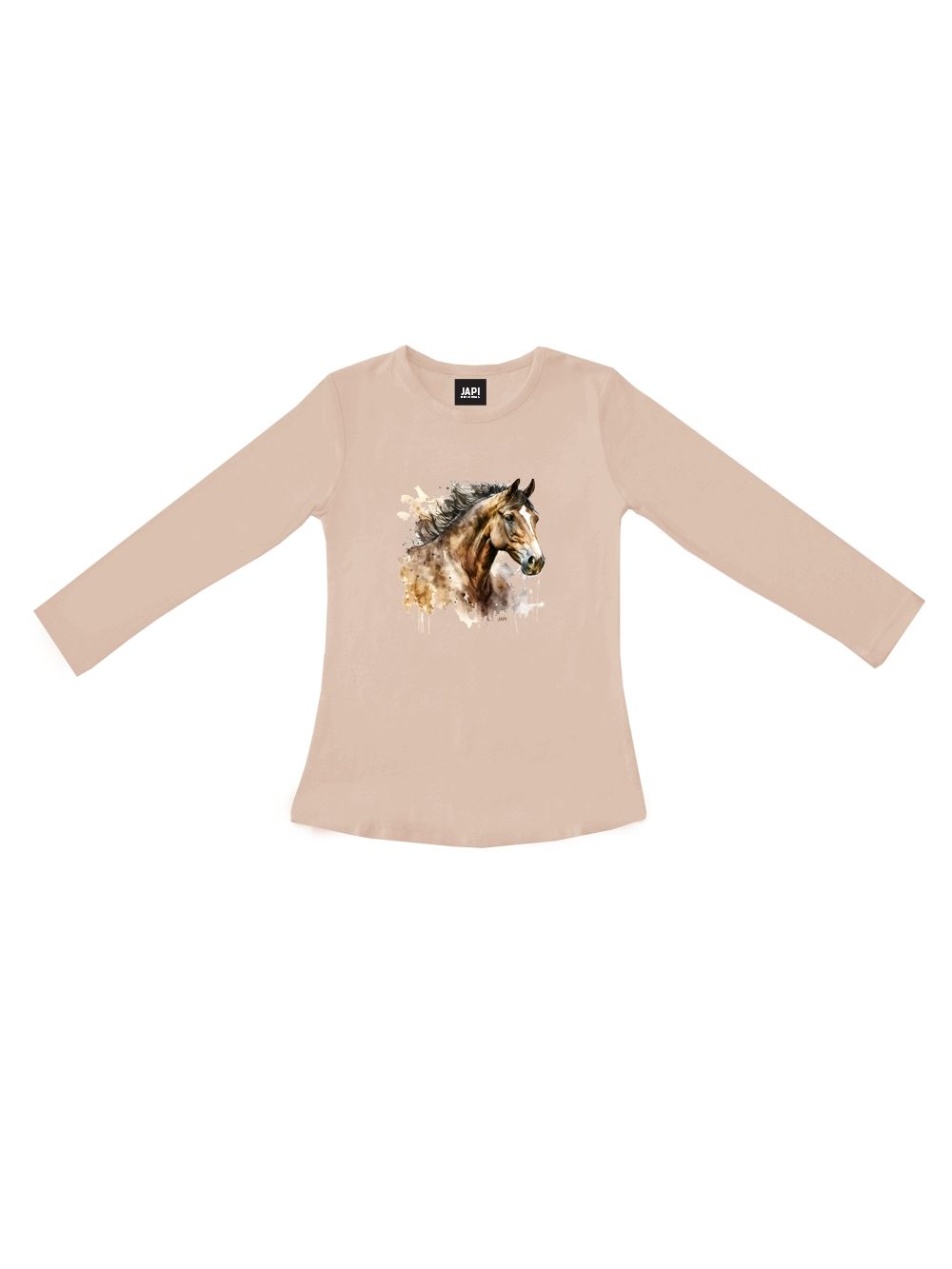 Long-sleeved T-shirt HORSE