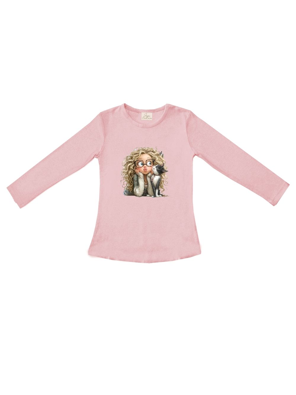 Long-sleeved T-shirt KISS ME