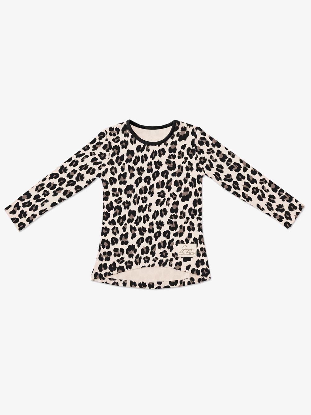 Long-sleeved T-shirt Leopard