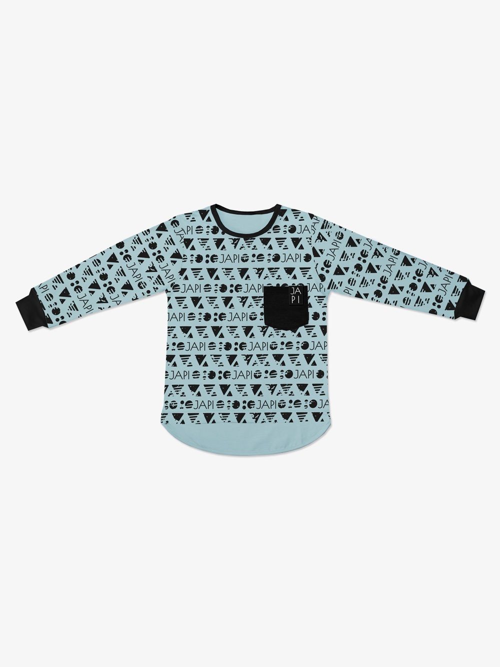 Long-sleeved T-shirt Triangle