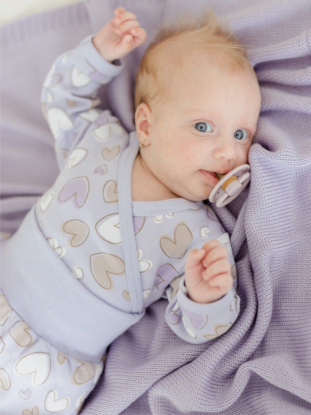 Long-sleeved wrapover bodysuit DARLING