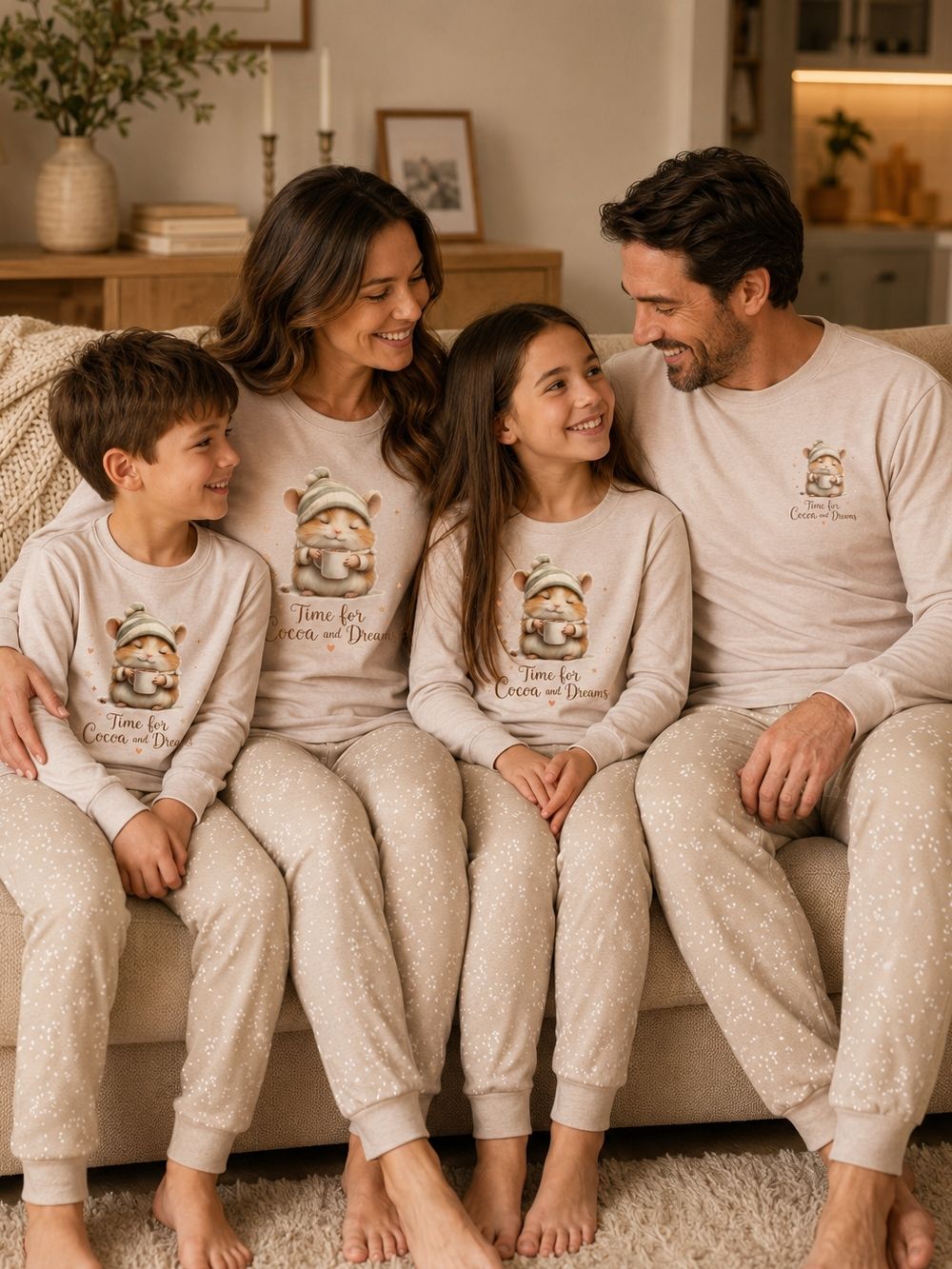Men's long-sleeved pajamas HAMSTER
