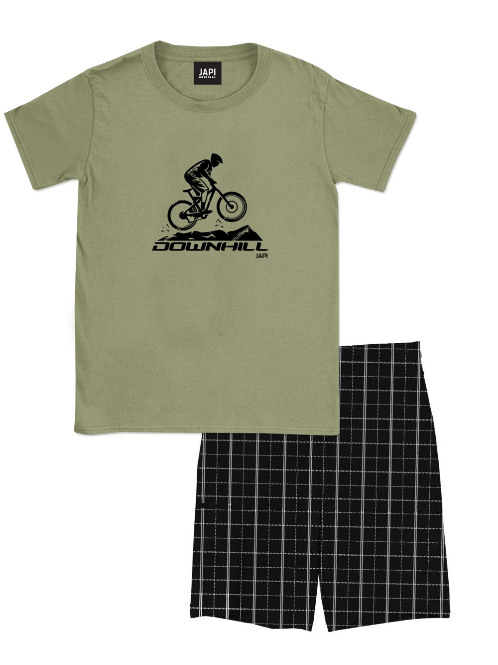 Men's short-sleeved pajamas DOWNHILL